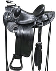 Western Horse Wade Saddle American Leather Ranch Roping Black