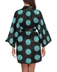 Turquoise Concho Women's Lounge Kimono Robe