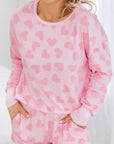 Valentine Heart Top and Shorts Set