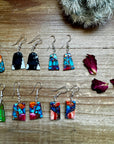 Mini Slab Earrings - Pick your style