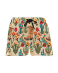Women's Southwestern Desert Cowgirl Beach Board Shorts
