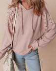 Sofia Stud Raglan Sleeve Hoodie