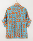 Western Abstract Dolman Sleeve Shirt