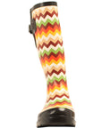 M&F Western Womens Ladies Leanne Chevron Round Toe Leg