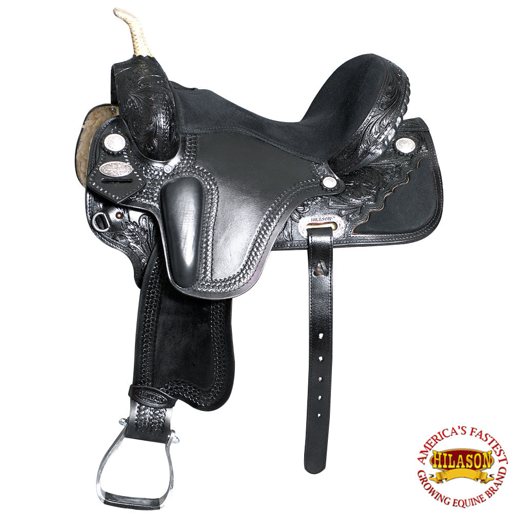 Flex Tree Western Horse Saddle American Leather Trail Barrel Racing