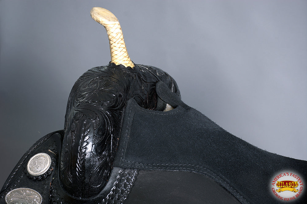 Flex Tree Western Horse Saddle American Leather Trail Barrel Racing