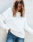 Jordyn Rainbow Pullover Sweatshirt