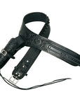 Hilason Western Right Hand Gun Holster Rig 44/45 Caliber Leather Cowboy