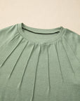 Millie Seam Detail Raglan Long Sleeve Top