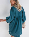 Charlie Corduroy Button Dress