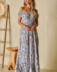 Bria Off Shoulder Maxi Dress