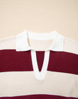 Olivia Knitted Polo Collar Sweater