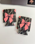 Camo & Bows Koozie (2 sizes)