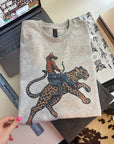 Cowboy Jaguar TEE or CREWNECK