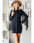 Fringe Western Mini Dress