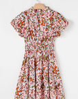 Florence Floral Puff Sleeve Mini Dress