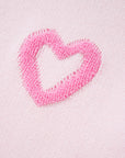 Heart Bubble Baggy Sweater