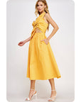 Knotted Bow Dress in color options