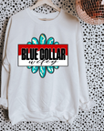Blue Collar Wifey Tee or Crewneck