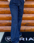 Ariat Women's Ultra High Rise Pleated Trouser Jeans