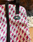 Pink Bolt Luxury Tack Bag