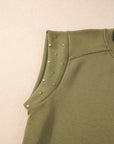 Martha Studded Short Sleeve Top