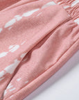 Murphy Tie Dye Drawstring Casual Shorts