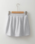 French Terry Drawstring Mini Skort