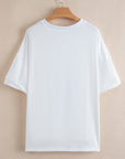 Stars & stripes sequin Loose Tee