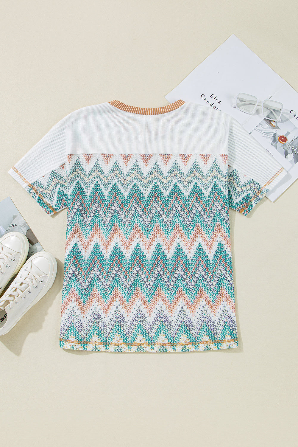 Wrenlee Raglan Sleeve Knitted Top