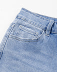 Ashleigh Acid Wash High Waist Flared Jeans