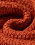 Amoura Textured Knit Bubble Sleeve Square Neck Top