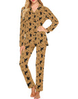 Lucky Ride Women's Western Pajama Set