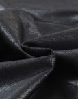 Solid Leather Dip Waist Leggings