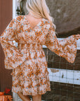 Allison Floral Smocked Waist Dress