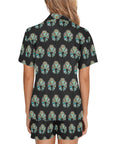 Turquoise Naja Women's Pajama Set