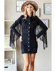 Fringe Western Mini Dress