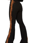 Fringe Bell Bottom-Inseam 30\"