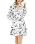 Ranch Life Women's Western Bath Robe