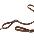 Light Leather Stitched Tiedown