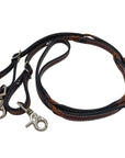 Twisted Leather Roping Rein