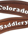 Colorado Saddlery White Lettered Roper Breast Collar