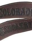 Colorado Saddlery Black Lettered Roper Breast Collar