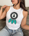 8 Ball Cropped Tank