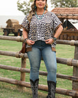 Dakota Plus Size Leopard Loose Top