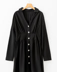 Leia Long Sleeve Shirt Mini Dress