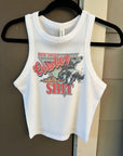 Cowboy Sh!t Cropped Tank