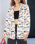 Yeehaw Cowboy Vegas Women's Western Blazer