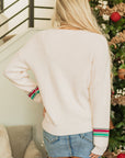Christmas Holly Jolly Tinsel Sweater