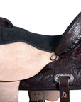 17 In Flex Tree Western Horse Saddle Leather Trail Barrel Racing Hilason